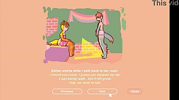 Odymos LGBT hentai game episode 7 features monster cock scenes with consent discussion