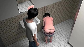 Exploring a thrilling anime tale in 3D park adventure.