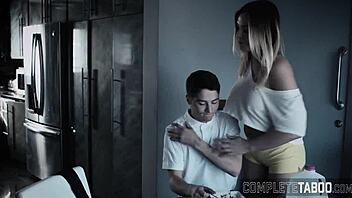 Blair Williams in extreme action in a taboo video