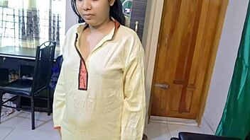 Hot gf screams, 'I want your big cock now, Hanif and Adori XXX!'