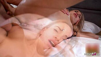 Rough amateur anal sex for skinny german girl micky muffin