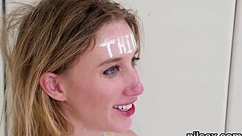 The slutty teen 18+ is brought to the ass hole loony bin for some uninhibited treatment