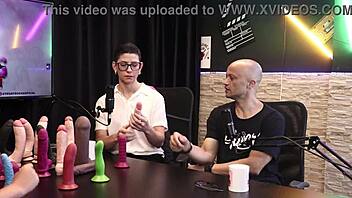 Eilani Quina and Victor Luciano Explore Different Toys in Sheer Red Lingerie Compilation