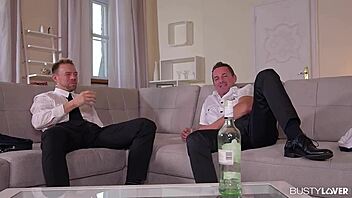 Busty Lover Anissa Kate's Tits Fucked & Asshole Fingered