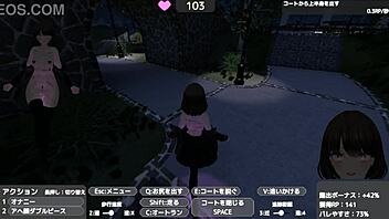 Watch Sereka Expose Herself In A Naked Coat Outdoors!