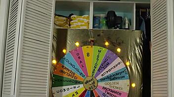 Fuck hard in wheel of sex game!