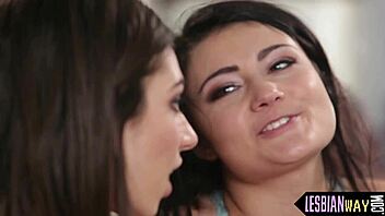 bigtits lesbian licks pussy and cums hard.