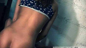 teen panties dildo left behind at a building soiree in a bad