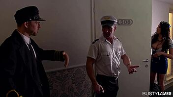 Busty Lover Anissa Kate's Tits Fucked & Asshole Fingered