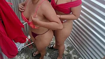Hidden Camera Catches Latinas Unaware in Tight Dresses, Wow!