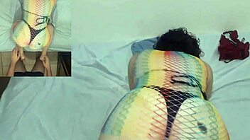 I watch huge booty girlfriend raw doggystle in pov!