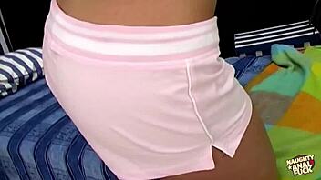 Fingers in ass are nice, but brunette craves full anal fucking