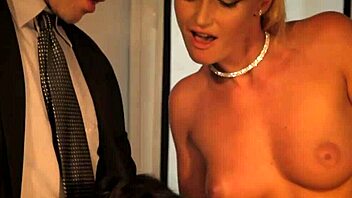 Sub Babes Assfucked and Rimmed Hard in Stockings Threeway