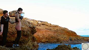 Boxer Tied Up And Spanked Before Rimming Her Dom Along The Balearic Sea - Beginning Of A Real Domination Session Based On Warrior Themes In Mythology