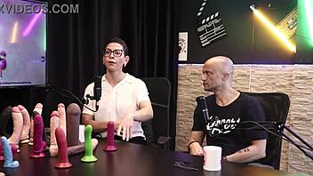 Eilani Quina and Victor Luciano Explore Different Toys in Sheer Red Lingerie Compilation