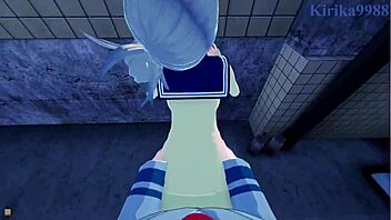 Himiko Toga fucks Ochako Uraraka intensely!