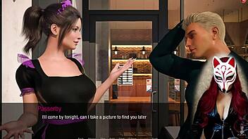 yo, kate in cosplay maid outfit with stockings is just unreal hot!