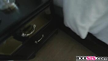 he teaches his petite 18+ stepsis demi lopez with his monster cock in her ass.