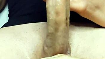 hey, that oiled handjob made him bust a nut