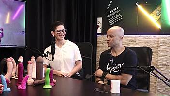 Eilani Quina and Victor Luciano Explore Different Toys in Sheer Red Lingerie Compilation