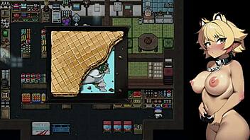 i finallly met the legandary goddess in this fishin game