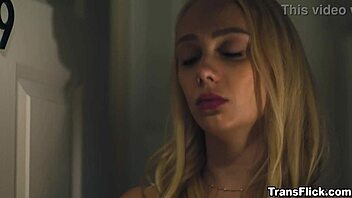 Beautiful transsexual vampire Ariel Demure has hot blonde girlfriend Braylin Bailey.