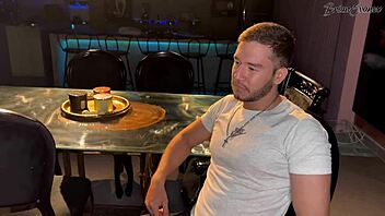 Two Horny Latinas, Yenifer Chacon and Amanda Rabbit, Deliver Double Blowjob Threesome.