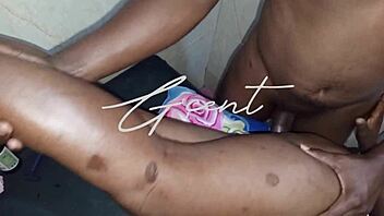 gcent and vero get wet in amateur shower sex