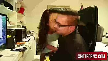 Big breasted woman gets a lot of pleasure from blowjob and masturbation