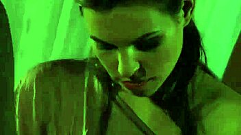 I'm obsessed with my lesbian slaves in a kinky golden strap-on threesome.