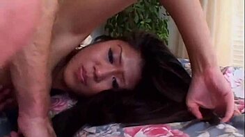 asia by an italian gets fucked on his bed