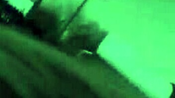 i see a blonde in glasses at the airport