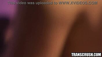 Hot! Blonde Nailed by Tranny on Pool Table