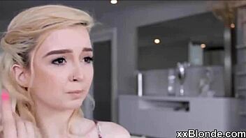 teen blonde voyeur milf gets wild with cock