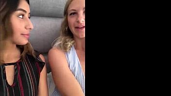 2 hot latina teens get facial swallow in doggystyle 3some