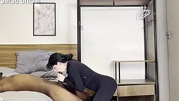 Teen loves big black anal creampie! 😍