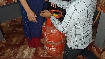 Bent Over in Kitchen, This Wife’s Squirting Pussy Gets Fixed with Hard Fucking