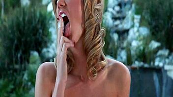 Blonde Pornstar Engages In Intense Toy Play And Fingering Session