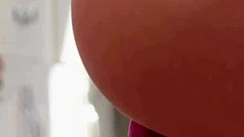 college slut gets anal dildo for dinner