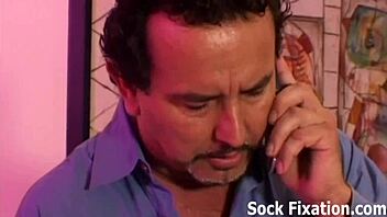 Lick my pussy and worship my feet, slave boy, in this femdom bdsm session