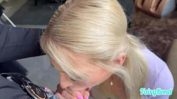 Almost missed breakfast giving blowjob POV to FairyBond