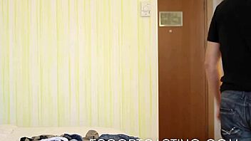 Prostitute caught on hidden camera in hotel room