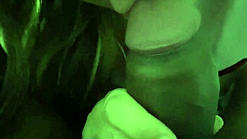 thai brunette sucks cock all day