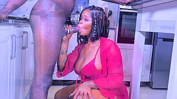 wanna see me suck this ebony stud all night long?