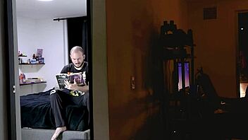 Cousin neglects girlfriend while playing.