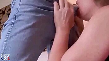 I bent over in pink corset for deepthroat.