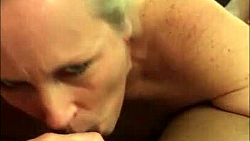 This blonde milf delivers a steamy blowjob compilation with a big black cock facial finish.