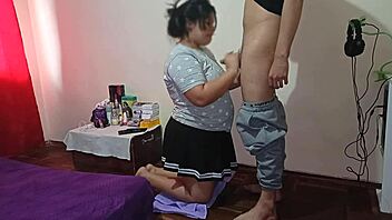 My roommate is a nympho from the moment she arrives just wants to be fucked she always gets all the milk out of me