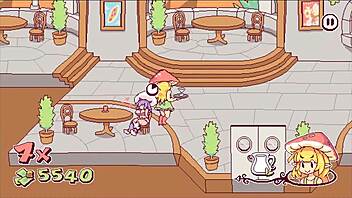 futanari cheffe takes huge cock in hentai game