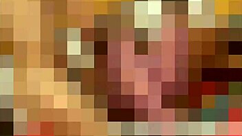 jump in hot tub for bisexual threesome with anal blowjob